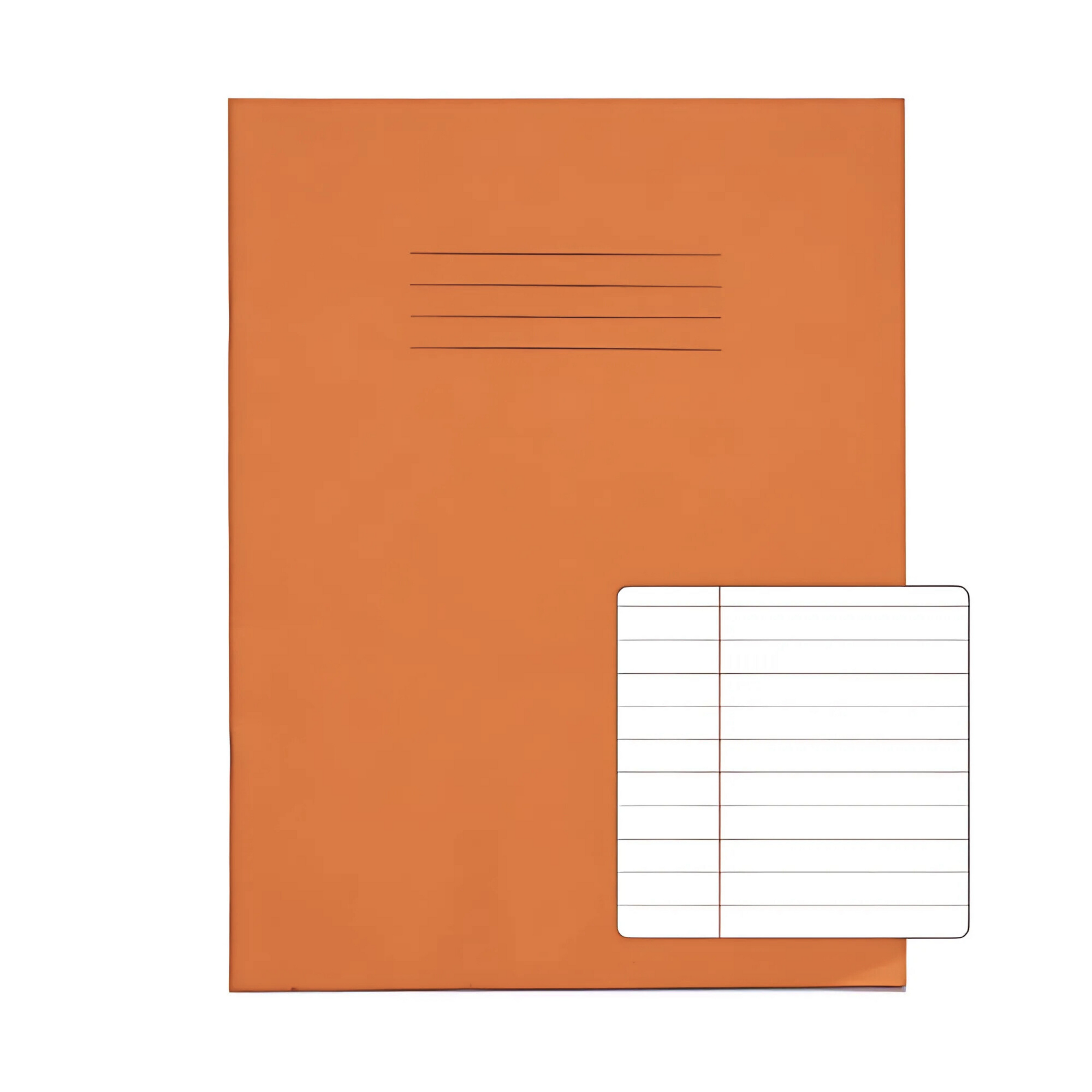 Exercise Book 9x7 Inch – 8mm Ruled with Margin – 80 Pages – Pack of 100