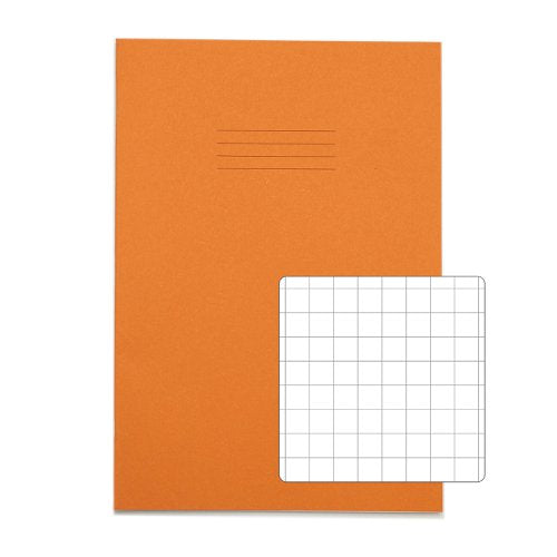 Exercise Books A4 – 10mm Squared – 80 Pages – Pack of 50