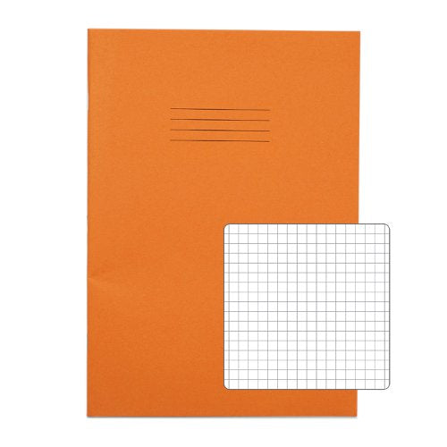 Exercise Book A4 – 5mm Squared – 80 Pages – Pack of 50