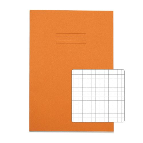 Exercise Book A4 – 7mm Squared – 80 Pages – Pack of 50