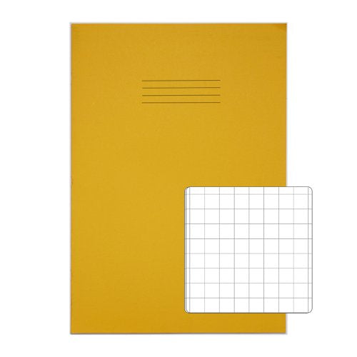 Exercise Books A4 – 10mm Squared – 80 Pages – Pack of 50