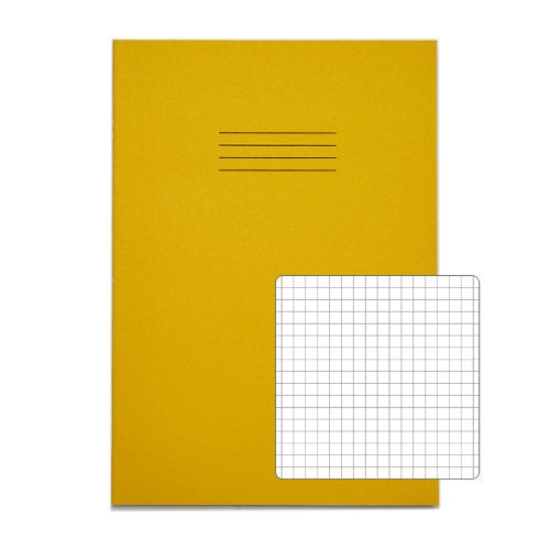 Exercise Book A4 – 7mm Squared – 80 Pages – Pack of 50