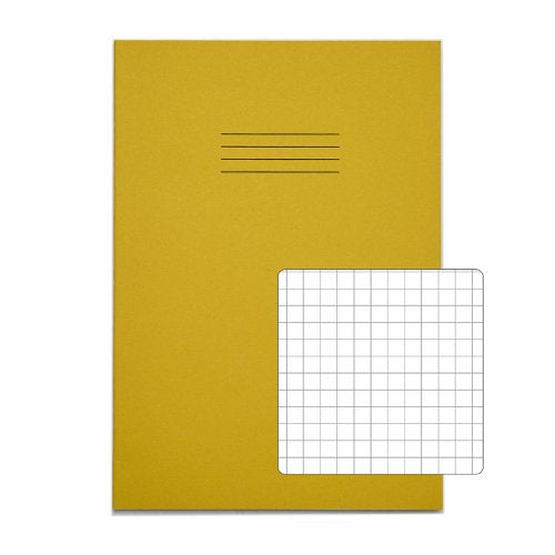 Exercise Book A4 – 5mm Squared – 80 Pages – Pack of 50