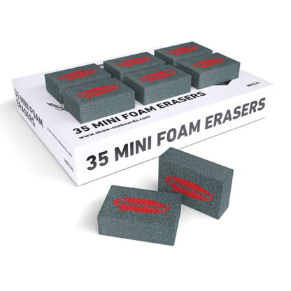 Mini Lightweight Foam Whiteboard Erasers – Pack of 35