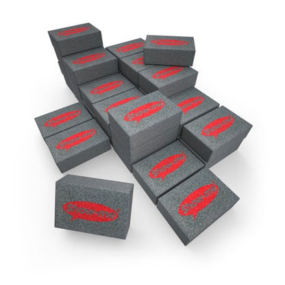 Mini Lightweight Foam Whiteboard Erasers – Pack of 35