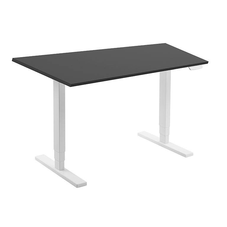 3 Stage Dual Motor Sit and Stand Height Adjustable Desk